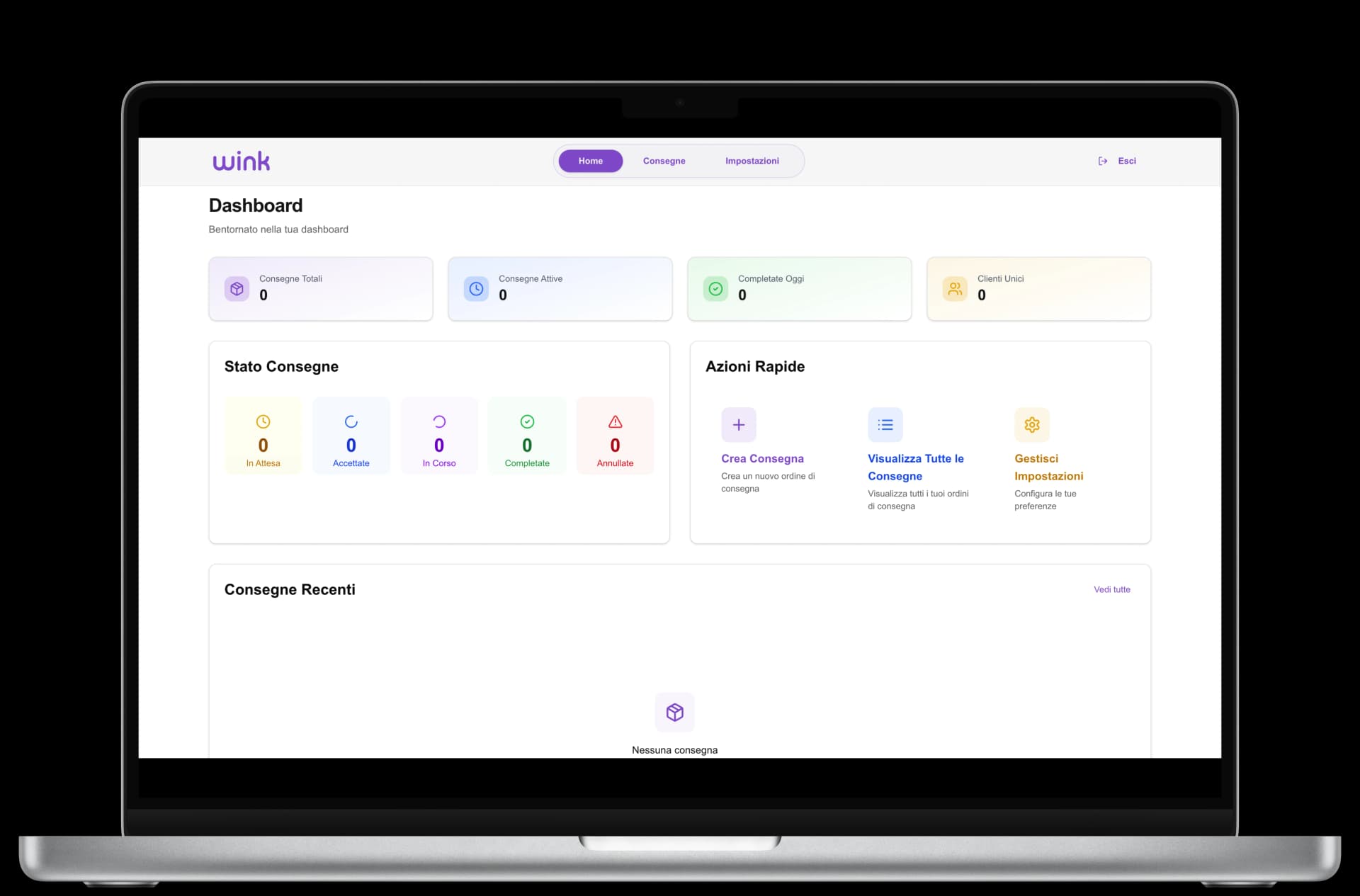 Wink Enterprise screenshot